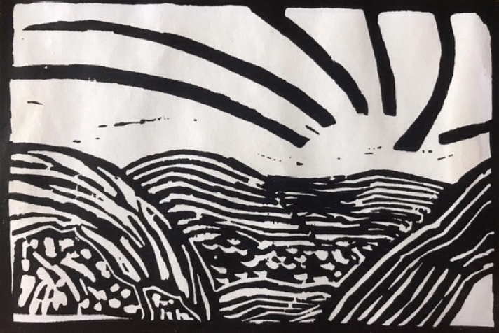 'Lino-Cut' GAIA Logo Designs 3